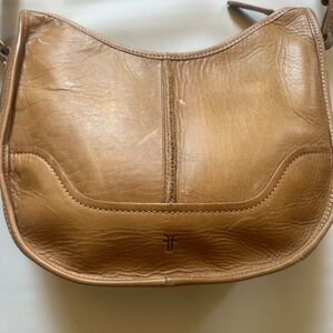 Frye Brown Leather Shoulder Bag